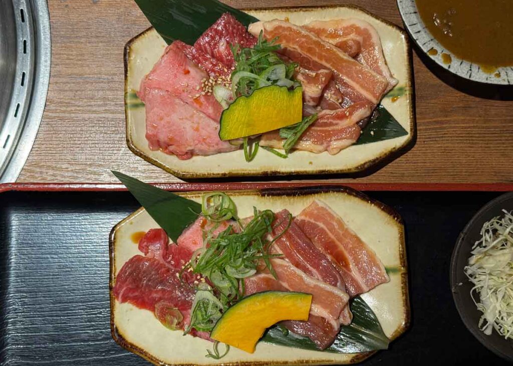 上が150g、下が100g